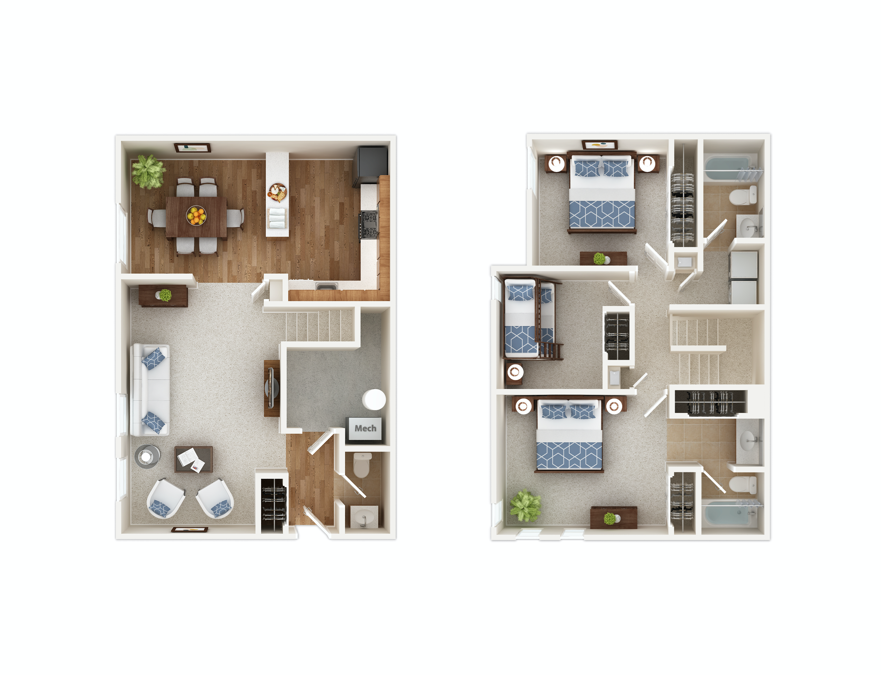 The Georgetown floor plan
